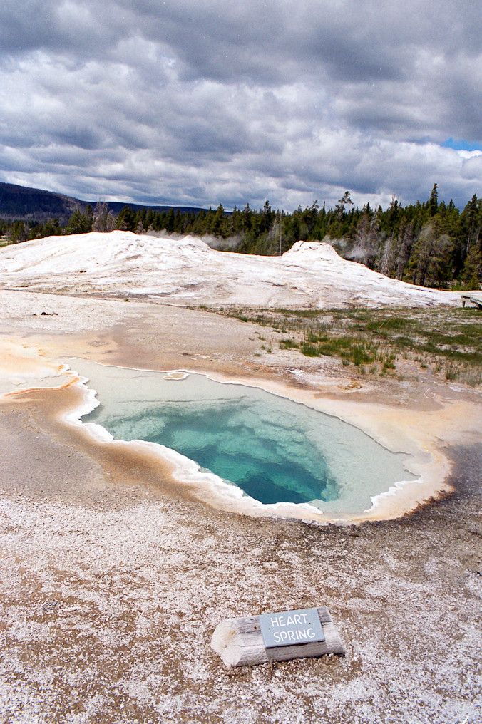 Heart Spring   Upper Geyser Basin, Yellowstone National Park