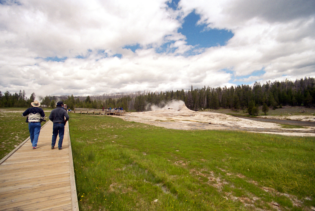 Giant Geyser   Upper Geyser Basin, Yellowstone National Park