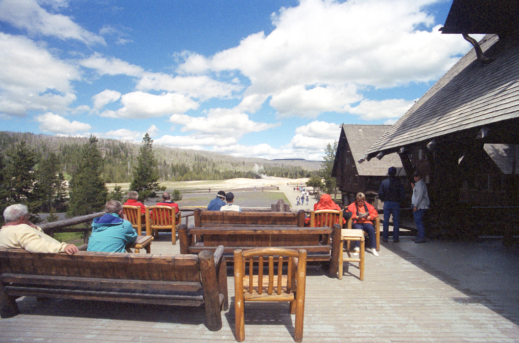 Old Faithful Inn   Upper Geyser Basin, Yellowstone National Park