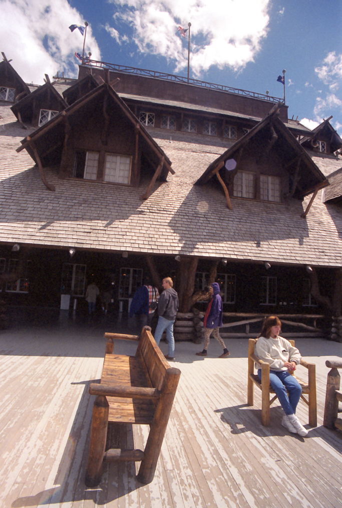 Old Faithful Inn   Upper Geyser Basin, Yellowstone National Park