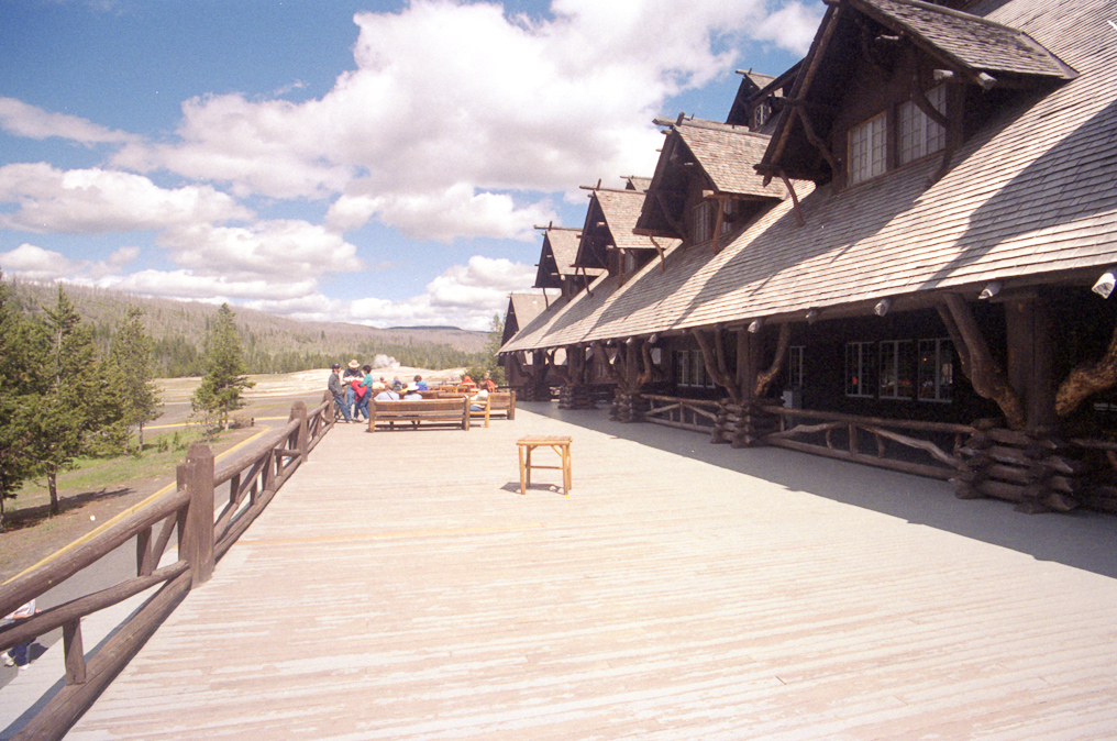 Old Faithful Inn   Upper Geyser Basin, Yellowstone National Park