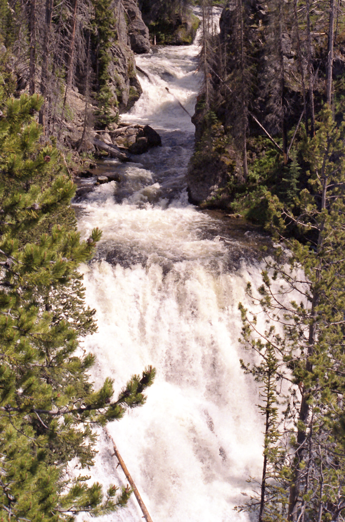 Kepler Cascades   Yellowstone National Park