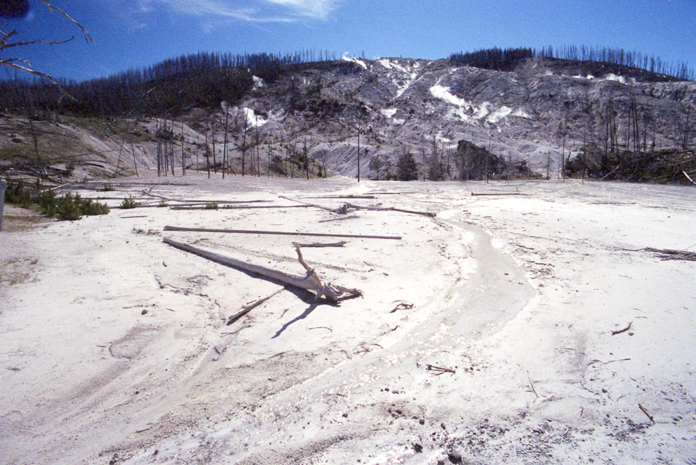 Roaring Mountains   Yellowstone National Park