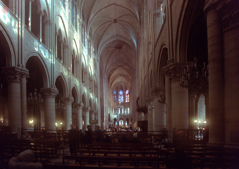 Notre Dame Interior   Notre Dame