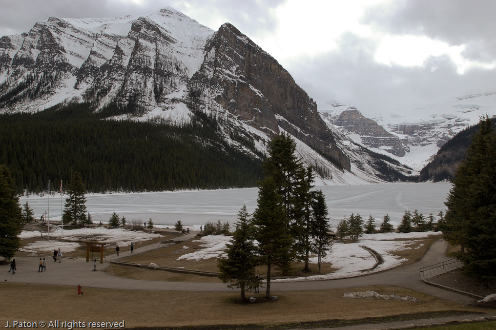Lake Louise from the Chateau   Lake Louise, Banff National Park, Albert, Canada