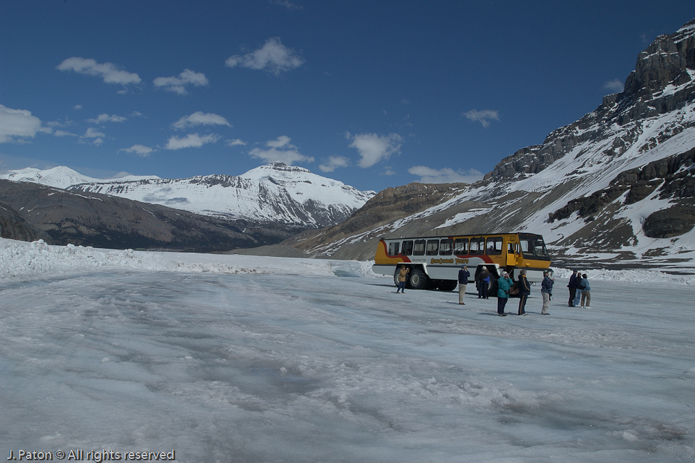 Snow Coach Ride   Columbia Icefield, Banff National Park, Alberta Canada