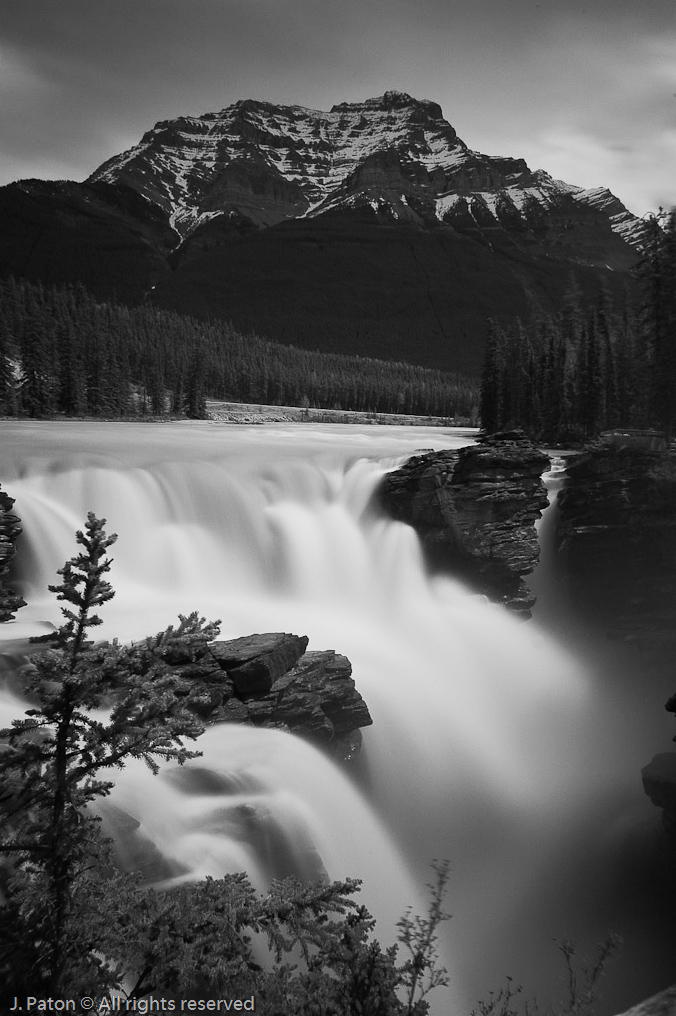 Athabasca Falls Daytime Long Exposure   Icefield Parkway, Jasper National Park, Alberta, Canada
