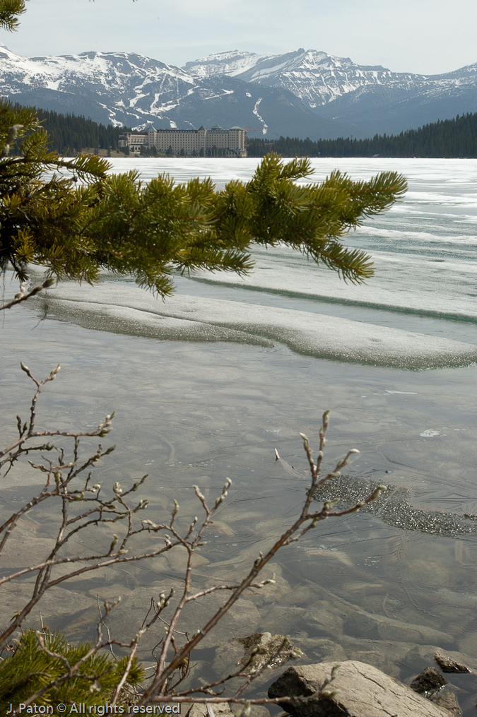 Banff Chateau View   Lake Louise, Banff National Park, Alberta, Canada