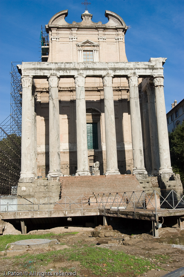 Temple of Antoninus Pius and Faustina  