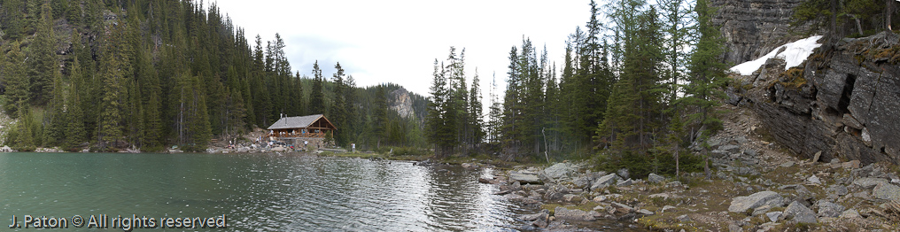 Teahouse at Lake Agnes   Banff National Park, Alberta, Canada