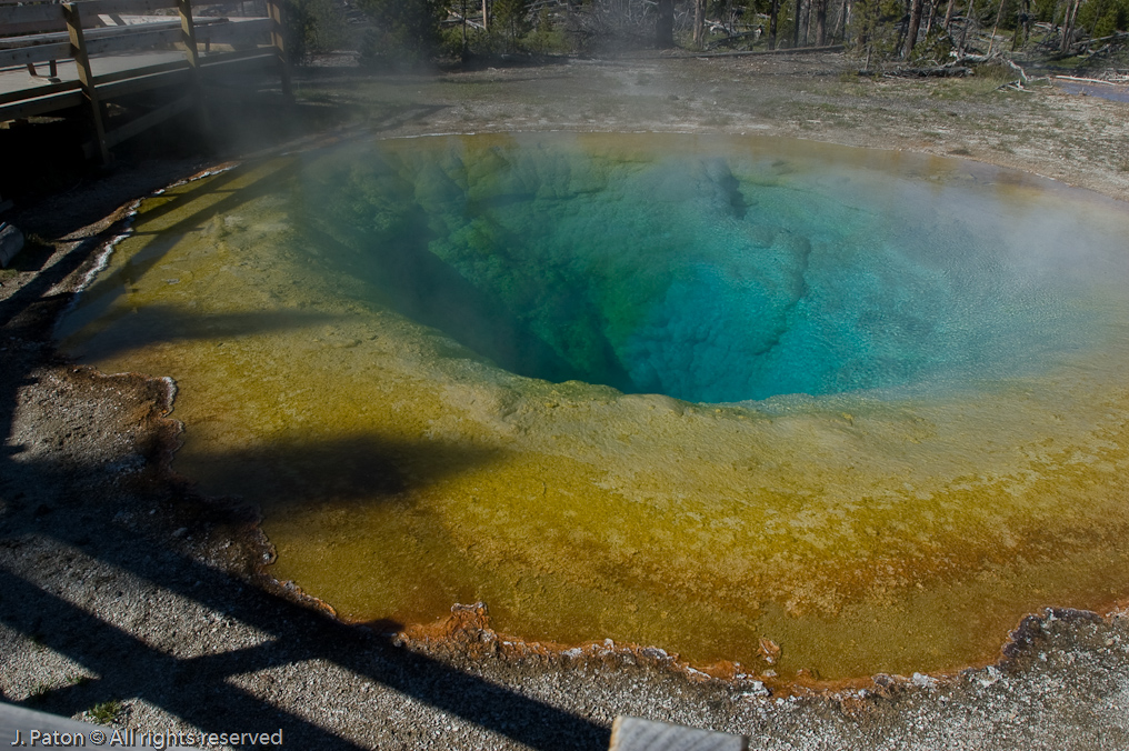 Morning Glory Pool   Upper Geyser Basin, Yellowstone National Park, Wyoming