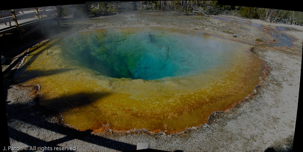 Morning Glory Pool   Upper Geyser Basin, Yellowstone National Park, Wyoming