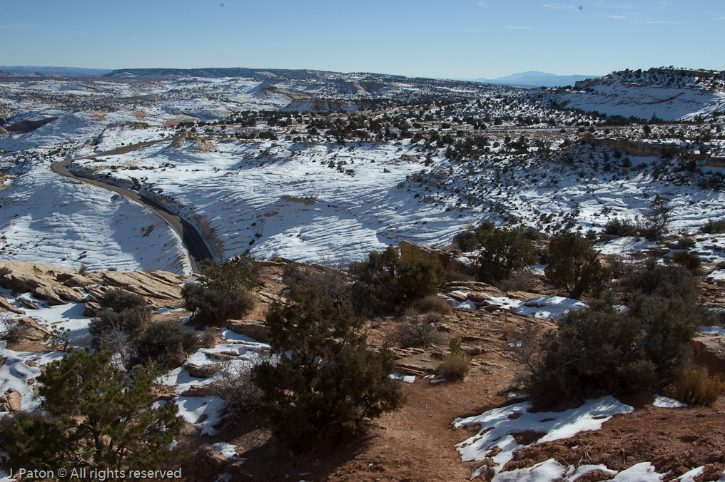 Highway 12 Near Capitol Reef and Bryce Canyon National Parks   Southern Utah