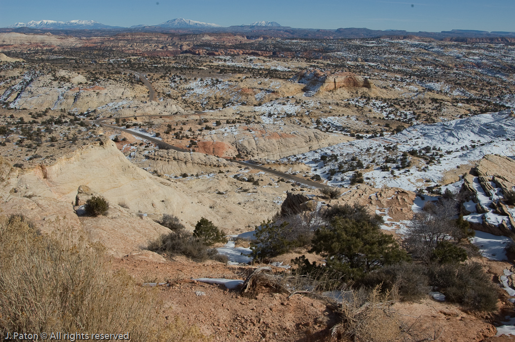 Highway 12 Near Capitol Reef and Bryce Canyon National Parks   Southern Utah