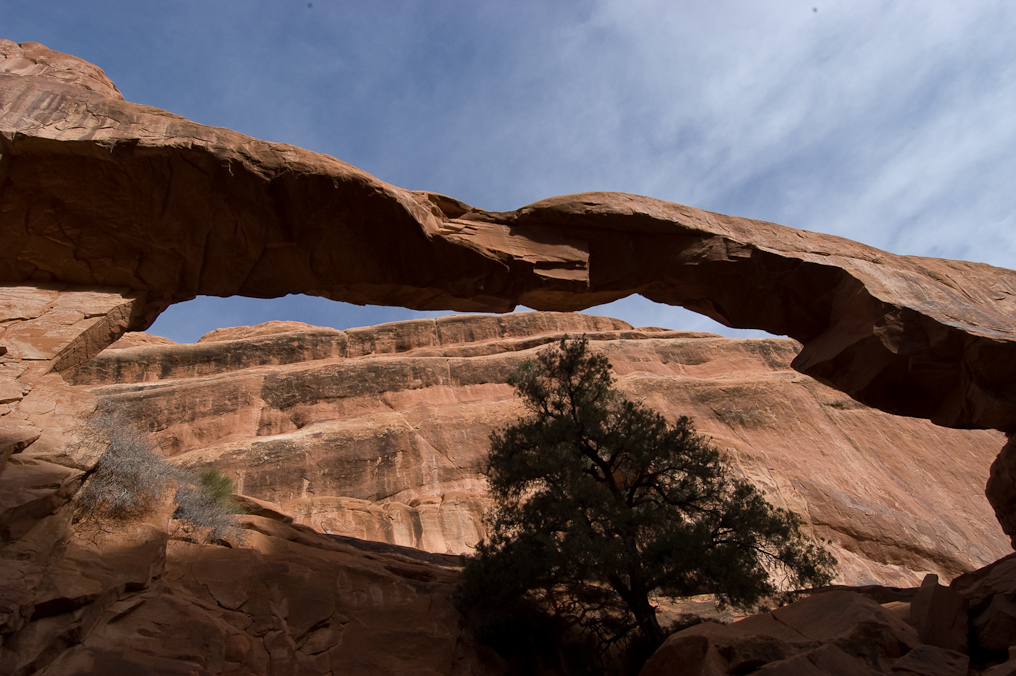 Wall Arch Before the Collapse   Arches National Park, Utah