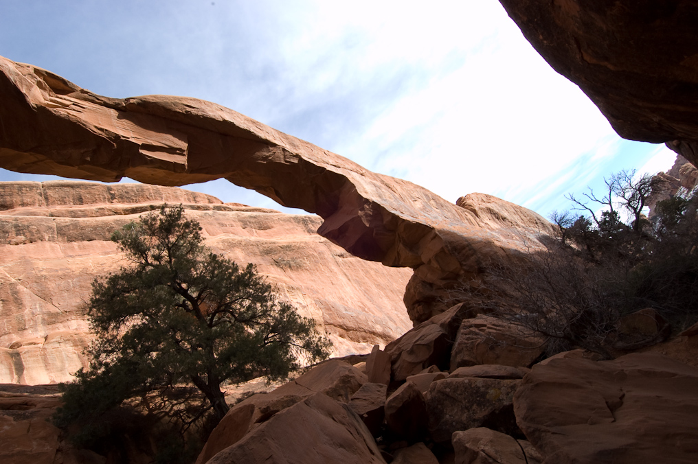 Wall Arch Before the Collapse   Arches National Park, Utah