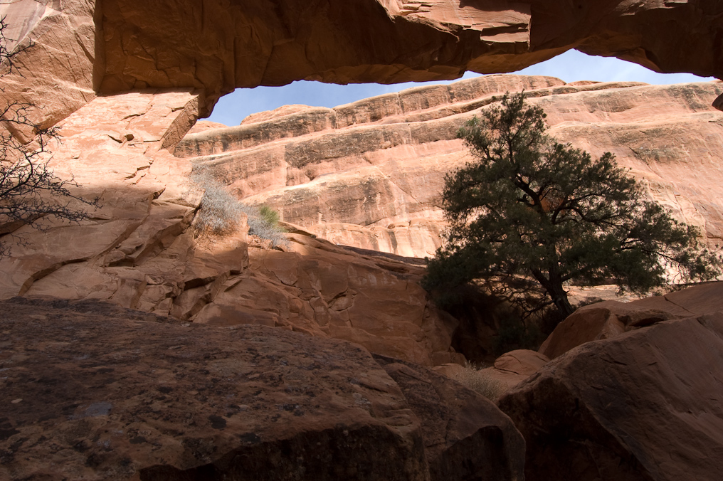 Wall Arch Before the Collapse   Arches National Park, Utah