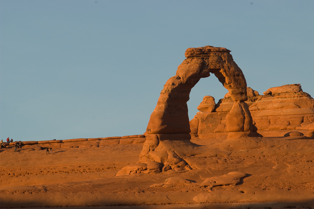 Delicate Arch at Sunset   Arches National Park, Utah