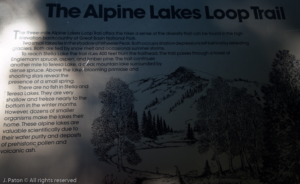 Hiking Trail Information   Great Basin National Park, Nevada