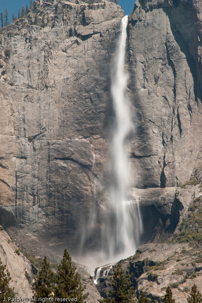 Yosemite Falls Daytime Long Exposure   Yosemite National Park, California
