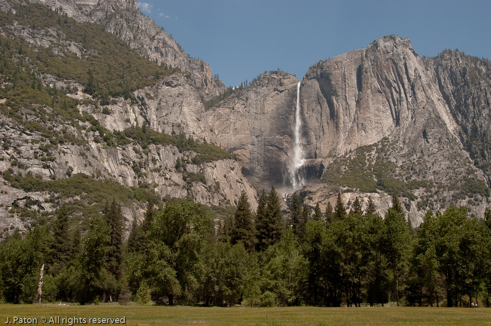 Yosemite Falls Wider Shot   Yosemite National Park, California