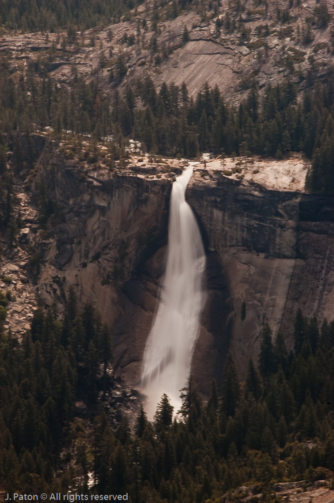 Nevada Fall Daytime Long Exposure   Yosemite National Park, California