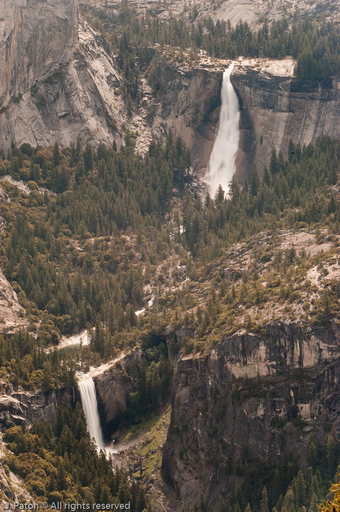 Nevada and Vernal Falls   Yosemite National Park, California