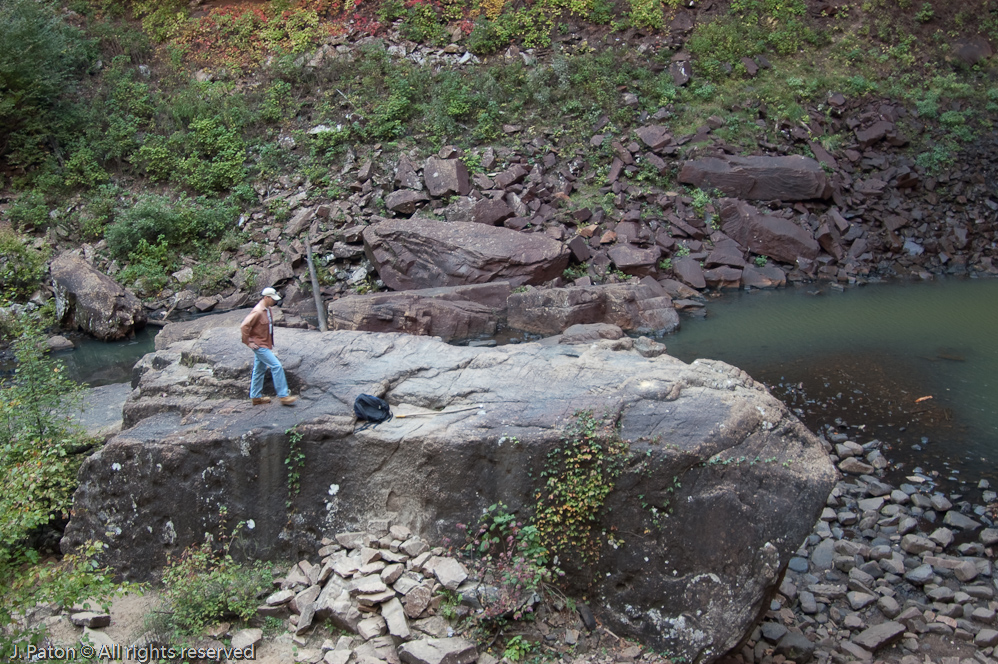 Near the Bottom of the Falls  