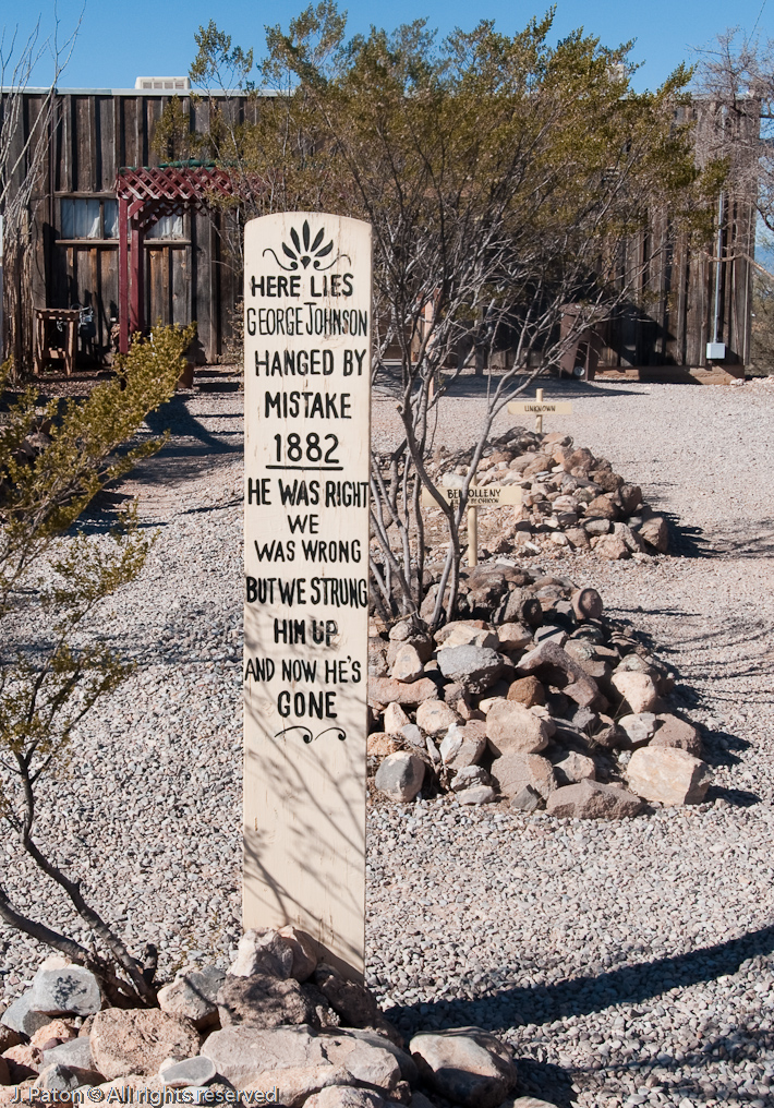 Big Oops   Boothill Graveyard, Tombstone, Arizona