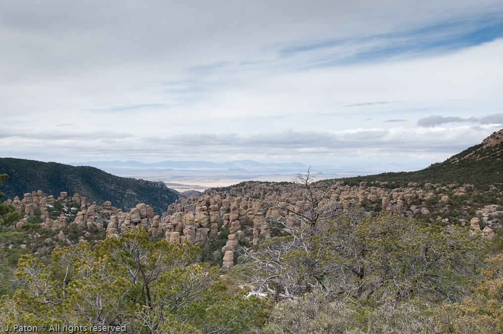 View from Massai Point Overlook   Chiricahua National Monument, Arizona