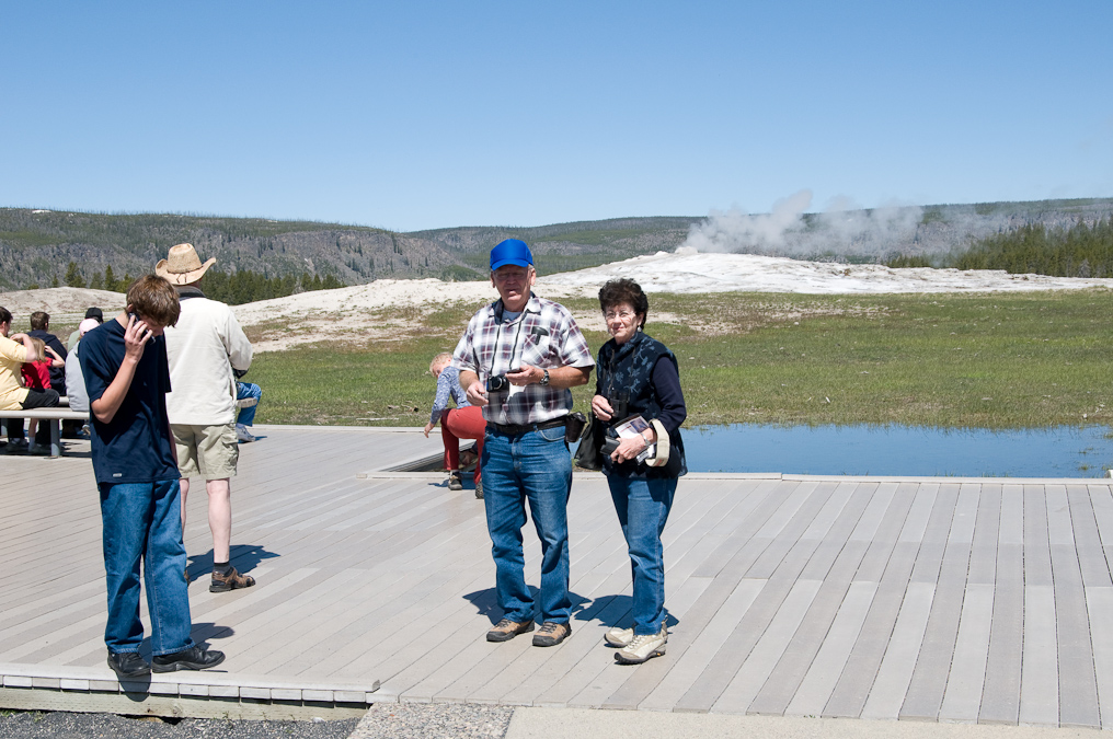 Old Faithful Geyser   Upper Geyser Basin, Yellowstone National Park