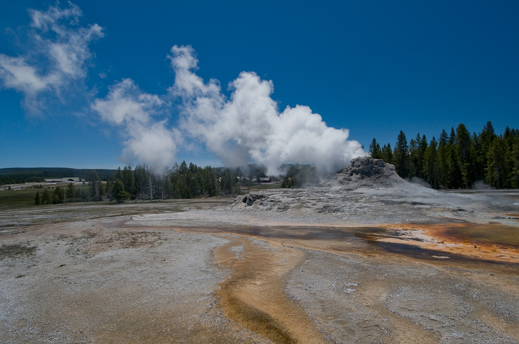 Castle Geyser   Upper Geyser Basin, Yellowstone National Park