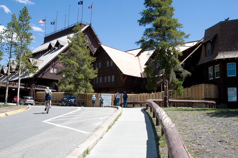 Old Faithful Inn Construction   Upper Geyser Basin, Yellowstone National Park