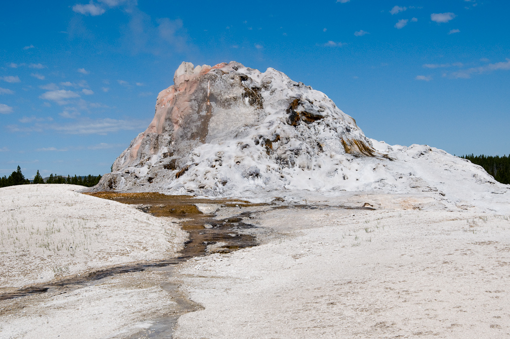 White Dome Geyser   Upper Geyser Basin, Yellowstone National Park