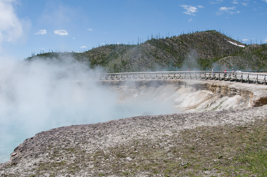 Excelsior Geyser   Midway Geyser Basin, Yellowstone National Park