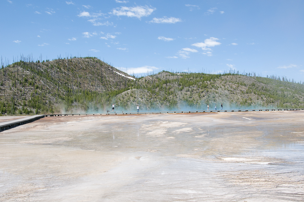 Grand Prismatic Pool   Midway Geyser Basin, Yellowstone National Park
