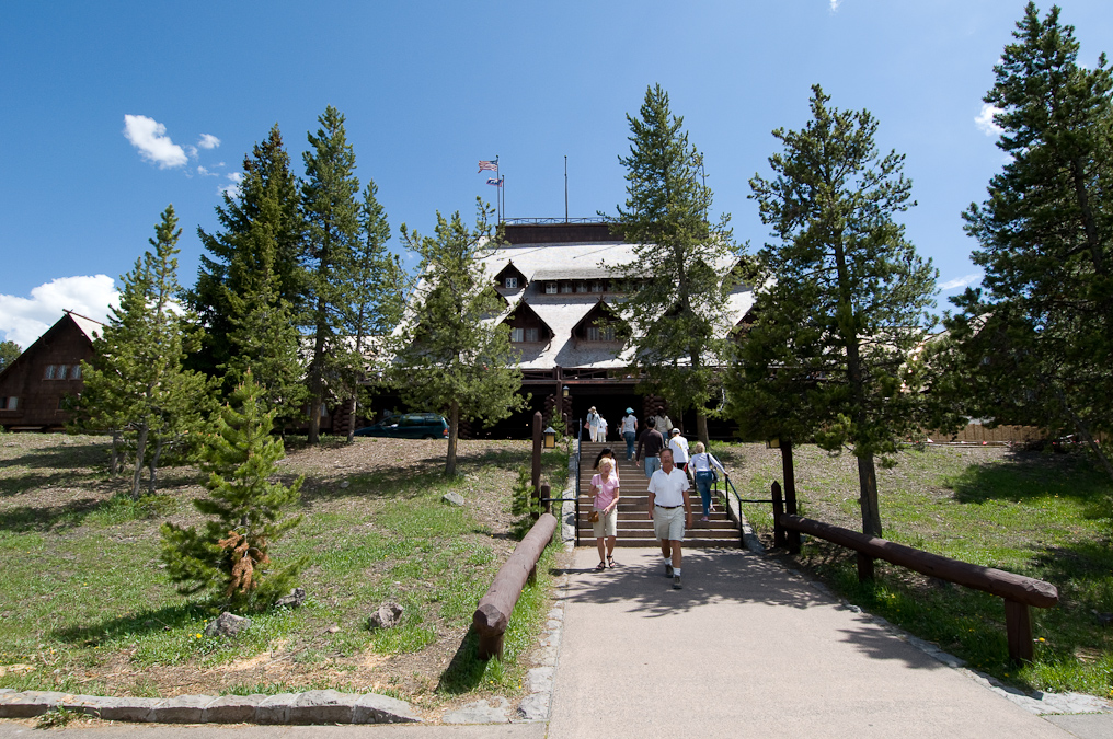 Old Faithful Inn   Upper Geyser Basin, Yellowstone National Park