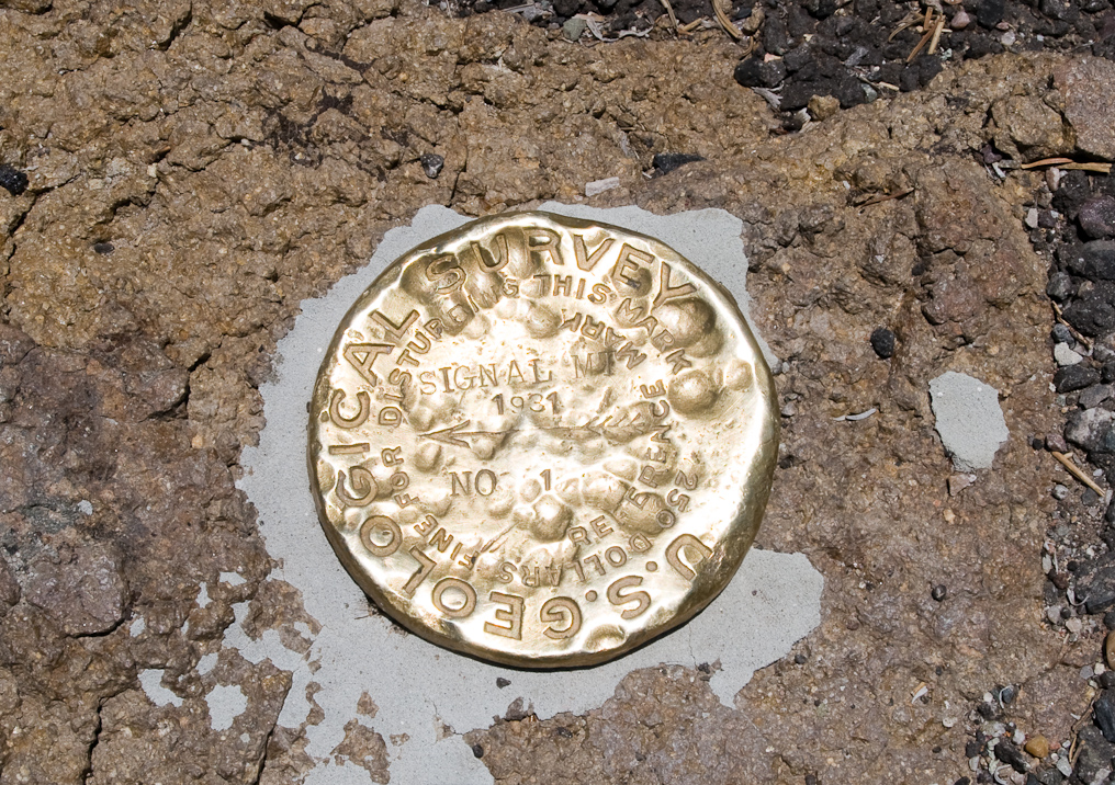 USGS Stamp at Signal Mountain   Grand Teton National Park