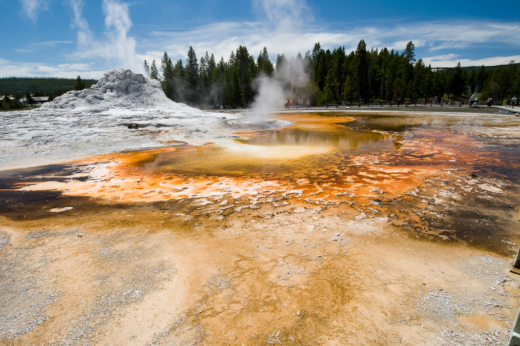 Castle Geyser   Upper Geyser Basin, Yellowstone National Park