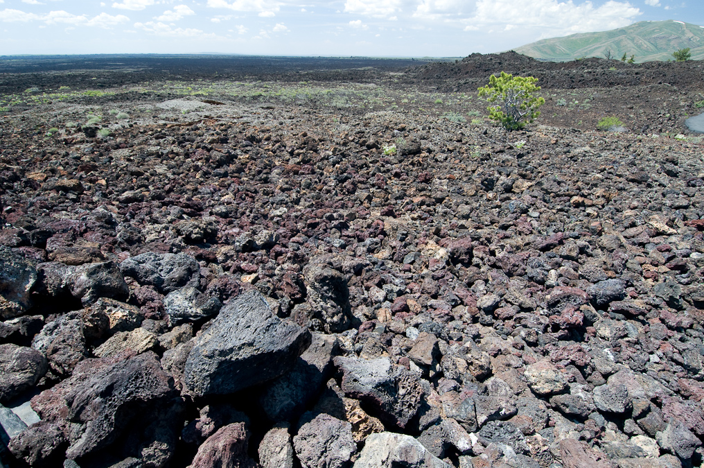 Near Splatter Cones   Craters of the Moon National Monument