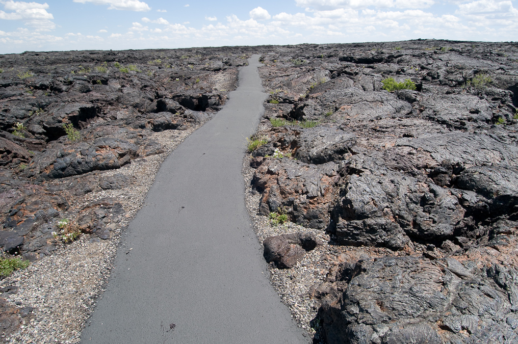 Trail to the Lava Tubes   Craters of the Moon National Monument