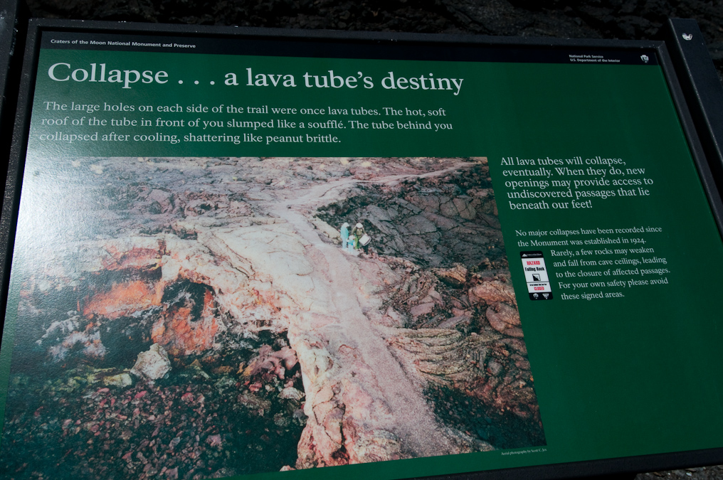 Cave Area   Craters of the Moon National Monument