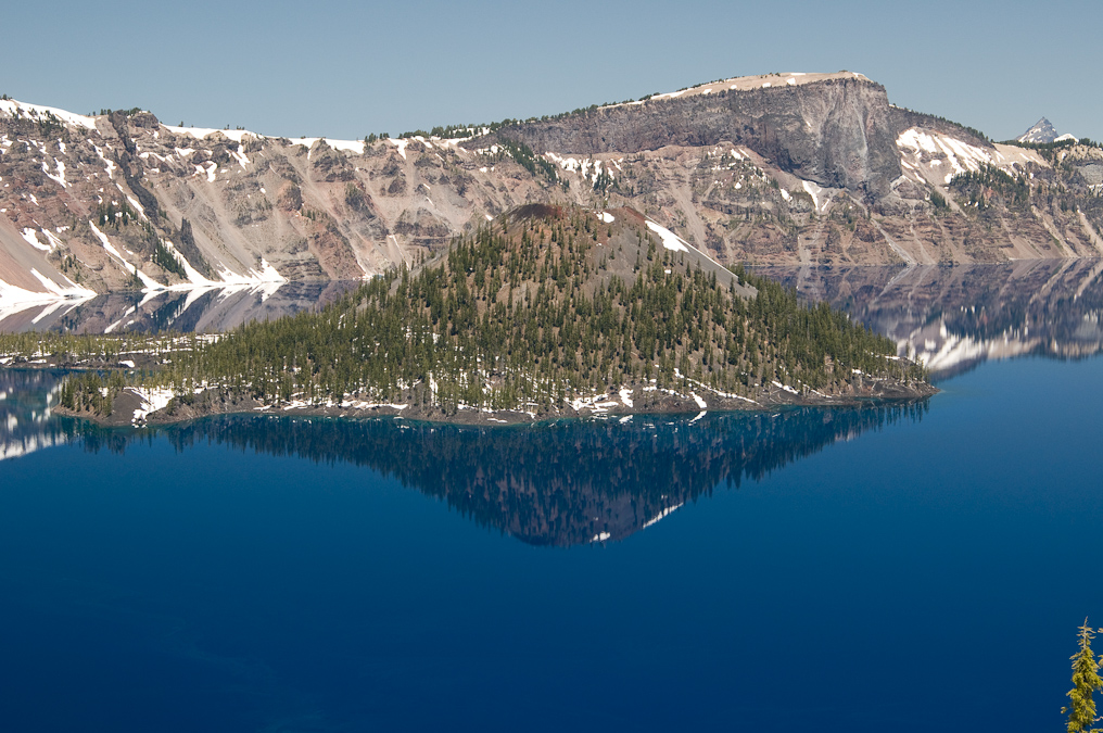 Wizard Island from Rim Village Area   Crater Lake National Park