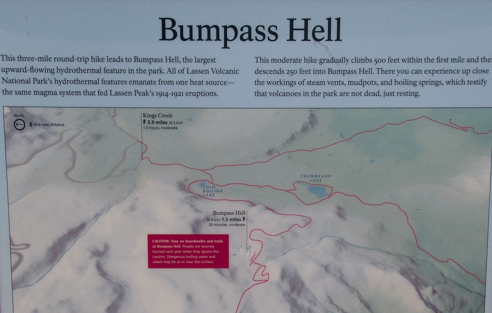 Bumpass Hell Trail   Lassen Volcanic National Park