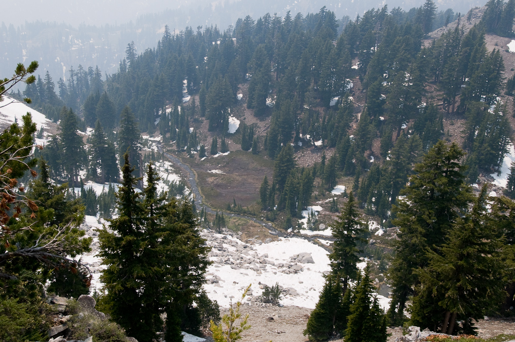 Stream Below Bumpass Hell Trail   Lassen Volcanic National Park