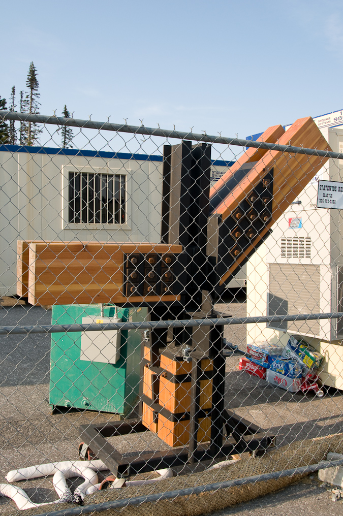 Piece of the New Visitor's Center   Mount Rainier National Park