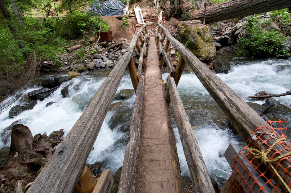 Hike Back from Silver Falls   Mount Rainier National Park