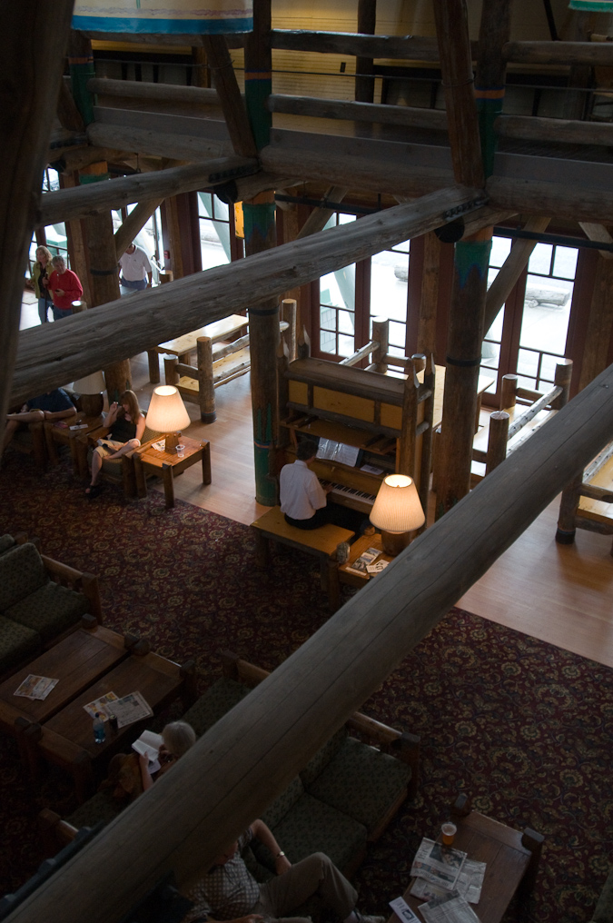 Piano at Paradise Inn   Mount Rainier National Park