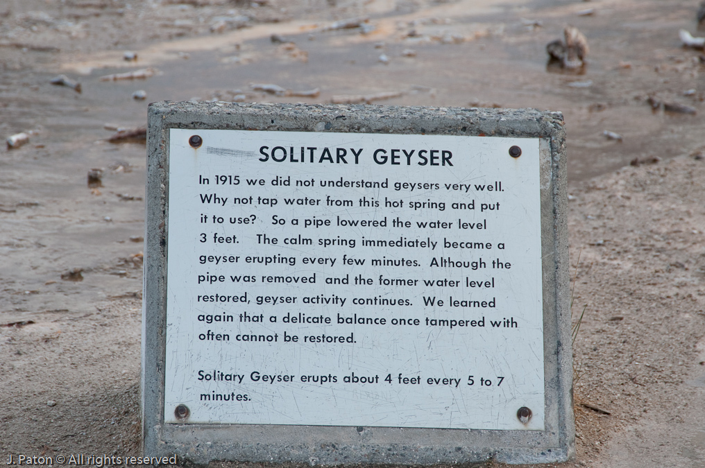    Upper Geyser Basin, Yellowstone National Park, Wyoming