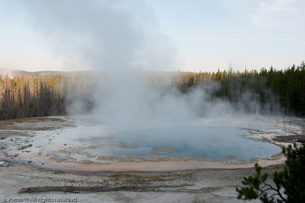    Upper Geyser Basin, Yellowstone National Park, Wyoming